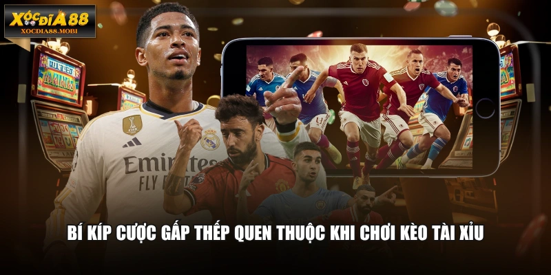 Bí kíp cược gấp thếp quen thuộc khi chơi kèo Tài Xỉu
